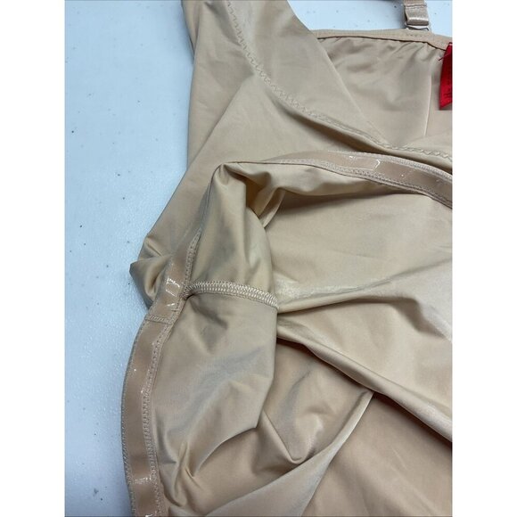 SPANX SLIMPLICITY Beige Open Bust Cami‎ Camisole Shaper Tank Size XL - Picture 6 of 8